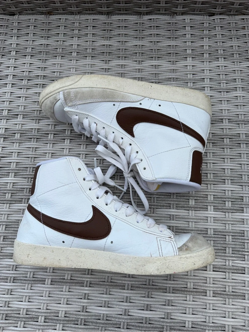 Nike womens Blazer Mid '77 Next Nature 'Cacao Wow' sneakers size 7.5 espresso